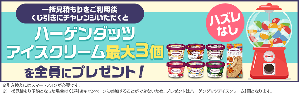インズウェブ ハーゲンダッツ（最大3個・くじ引き）